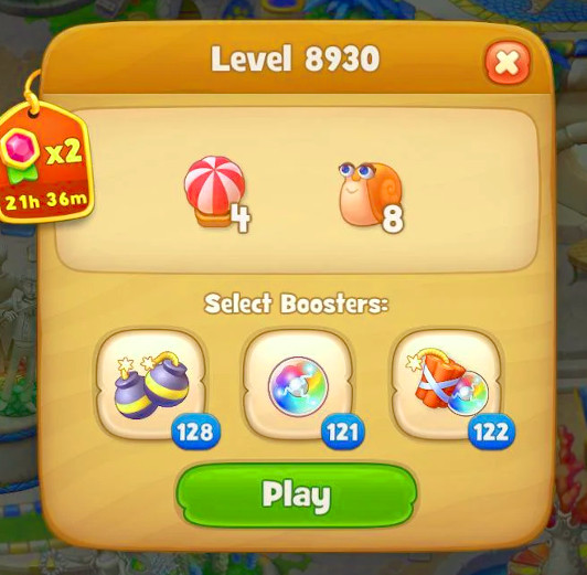 Boosters in Gardenscapes